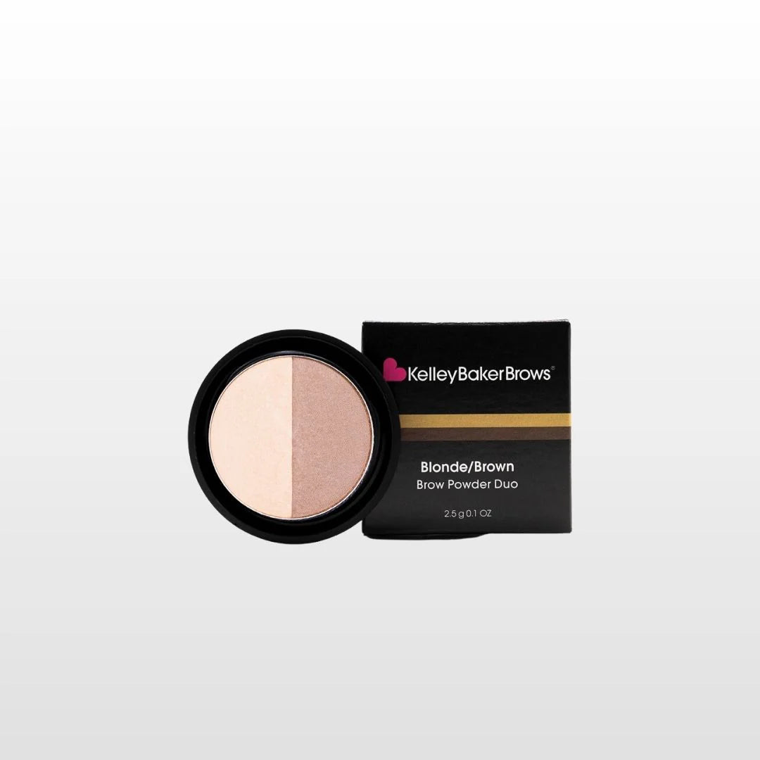 KBB Blonde/Brown Brow Powder Duo